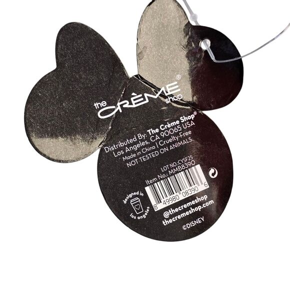 NWT Minnie Mouse Dome Faux Leather Polka Dot Travel Pouch - Red and Black - Picture 10 of 16